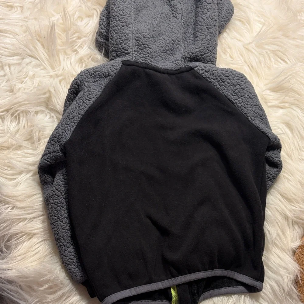 Athletic Works Gray and Black Kids Hoodie